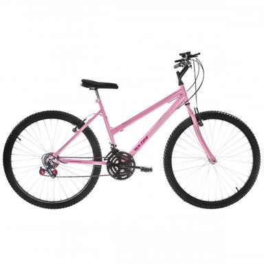 Bicicleta Aro 26 Ultra Bikes Feminina Solid 18 Marchas COR/ROSA BEBE TAMANHO/Aro 26